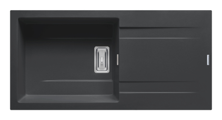CHIUVETE - Chiuveta granit KARTESIO PLUS 100x50 1B 1D Black
