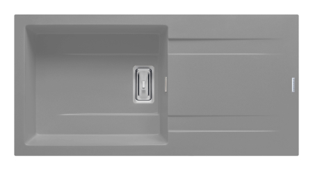 CHIUVETE - Chiuveta granit KARTESIO PLUS 100x50 1B 1D Industrial Grey