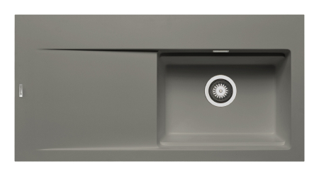 CHIUVETE - Chiuveta granit TEKTON 100x51 1B 1D DR Industrial Grey