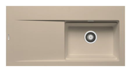 CHIUVETE - Chiuveta granit TEKTON 100x51 1B 1D DR Ivory
