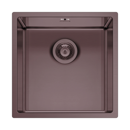 CHIUVETE - Chiuveta inox ASTRIS COLORA 40x40 1B Copper