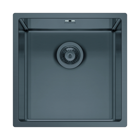 Chiuvete inox - Chiuveta inox ASTRIS COLORA 40x40 1B Gun metal