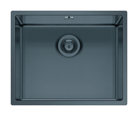Chiuvete inox - Chiuveta inox ASTRIS COLORA 50x40 1B Gun metal