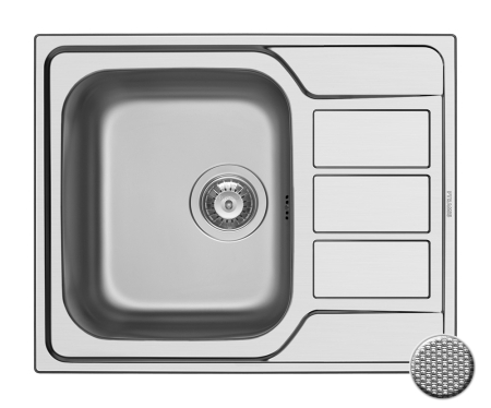 CHIUVETE - ChiuvetA inox ATHENA 620mm*500mm