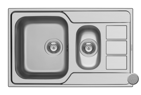 CHIUVETE - Chiuveta Inox ATHENA 790mm*500mm