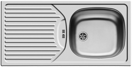 Chiuvete inox - Chiuveta inox CA1 860mm*435mm DR