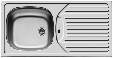 Chiuvete inox - Chiuveta Inox CA1 860mm*435mm ST