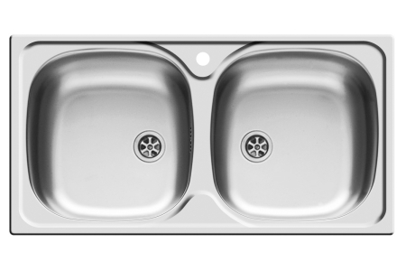 Chiuvete inox - Chiuveta Inox E78 780mm*435mm