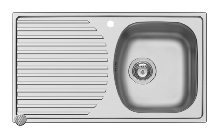 Chiuveta inox Ecoline - Chiuveta inox Ecoline ASPECT - inox 788mm*448mm DR