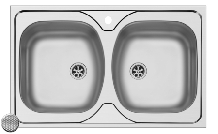 CHIUVETE - Chiuveta inox Ecoline CORE 2B LN