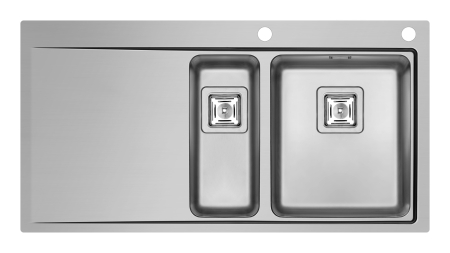 Chiuvete inox - Chiuveta Inox OLYNTHOS 100x52 1 1/2B 1D DR