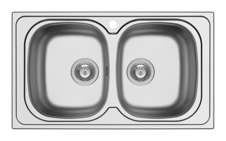Chiuvete inox - Chiuveta inox Pyramis AURORA 86x50 2B SM