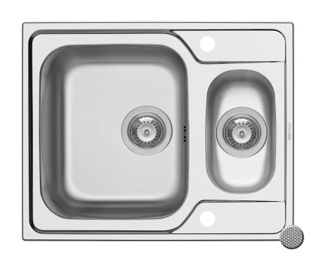 Chiuvete inox - Chiuveta inox Pyramis FEDRA EXTRA 62x50 1 1/2B LN