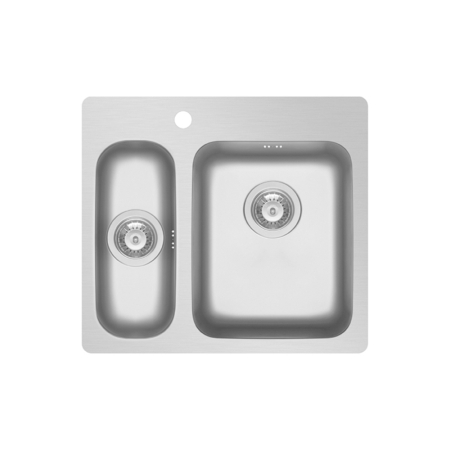 Chiuvete inox - Chiuveta inox Pyramis ZERIA 58x52 1 1/2B DR