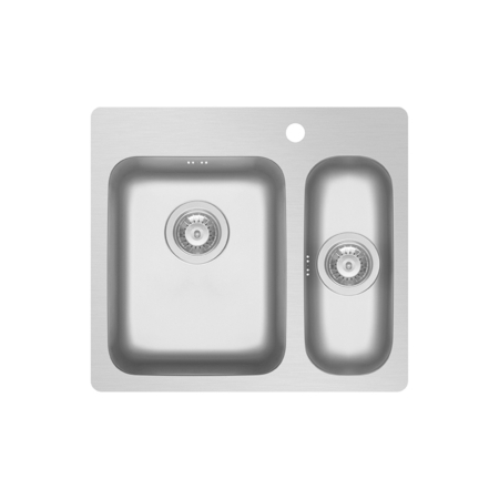 Chiuvete inox - Chiuveta inox Pyramis ZERIA 58x52 1 1/2B ST
