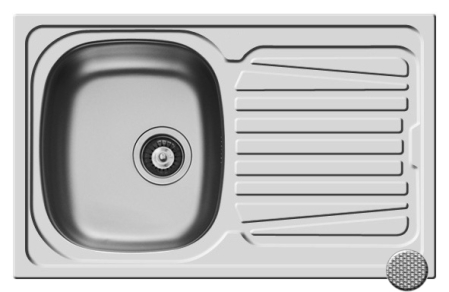 Chiuvete inox - Chiuveta Inox SPARTA 790mm*500mm