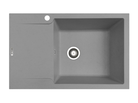 CHIUVETE - Chiuveta soft compozit Pyramis MAGNIFICA Durothek 1B1D DR Grey