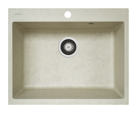 CHIUVETE - Chiuveta soft compozit Pyramis Square DUROTHEK 60x50 1B bej