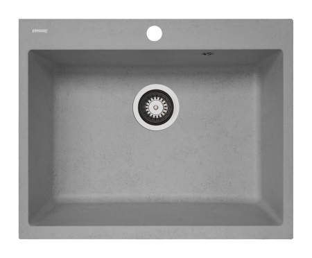 Chiuvete soft compozit - Chiuveta soft compozit Pyramis Square DUROTHEK 60x50 1B gri