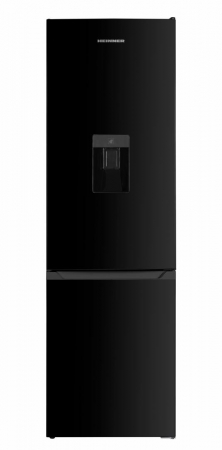 Combina frigorifica Heinner HC-HM260BKWDE++, 260 l, Clasa E, Lumina LED, Dozator de apa, Usi reversibile Negru - Resigilat [0]