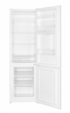 Combina frigorifica Heinner HC-HM260WDE++, clasa energetica: E, capacitate totala: 260L, control electronic, lumina LED, Alb [1]