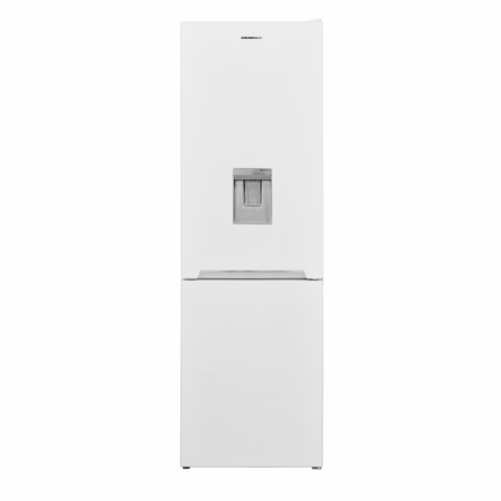 Electrocasnice mari - Combina frigorifica Heinner HCNF-V291WDE++, 294 l, No Frost, Clasa E, Dozator de apa, Display interior, Control electronic, Iluminare LED, Alara usa deschisa, H 186 cm, Alb