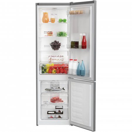 Combina frigorifica Arctic AK54305M40NFS, 266 l, Full No Frost, Clasa E, Garden Fresh, Mix Zone, H 181.3 cm, Argintiu [2]