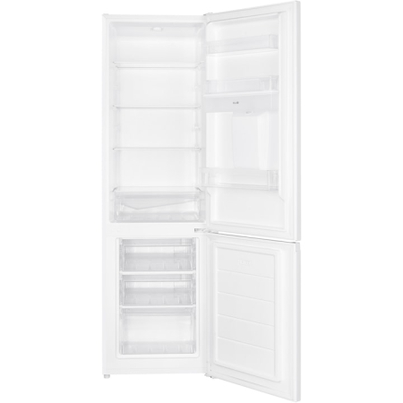 Combina frigorifica HEINNER HC-HM260INVWDD, Clasa D, 260L, Dozator apa, Control electronic cu termostat ajustabil, Lumina LED, Usa reversibila, Alb [1]
