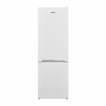 Combine Frigorifice - Combina frigorifica Heinner HC-V2681E++, Static, 268 L, Functie Super congelare, Termostat ajustabil, Iluminare LED, Usi reversibile, Clasa E, H 170 cm, Alb