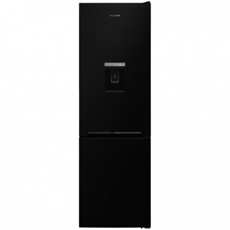 PROMOTII - Combina frigorifica Heinner HC-V2701BKWDE++, 268 l, Less frost, Clasa E, Control mecanic, Dozator de apa, Iluminare LED, H 170 cm, Negru