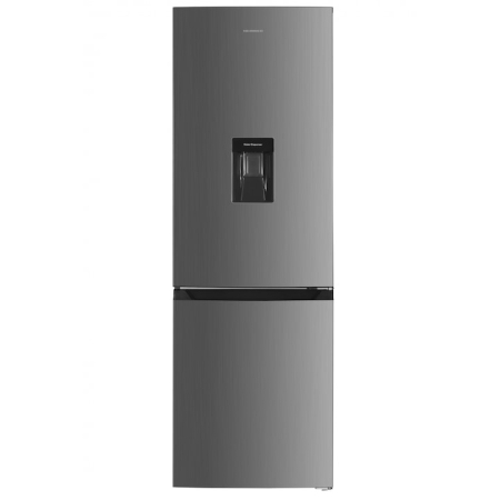 Combine Frigorifice - Combina frigorifica HEINNER HCNF-HM291INVXWDE+, 291 l, Clasa E, Dozator apa, Compresor Inverter, Lumina LED, H 186 cm Inox