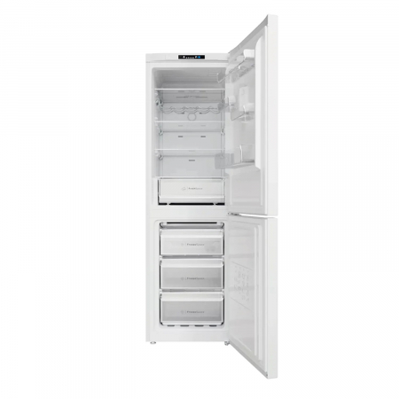 Combina frigorifica Indesit INFC8 TI21W, H 191 cm, No Frost, PUSH & GO, Display intern, 335 l, clasa F, Alb [1]