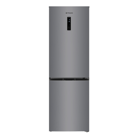 Aparate frigorifice - Combina frigorifica Pyramis FSO 185 Inox, 323 l, No Frost, Clasa E