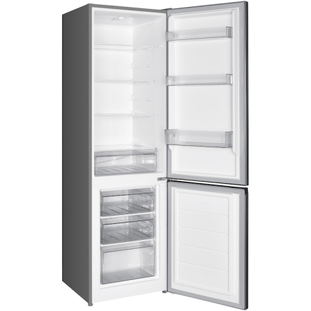 Combina frigorifica Tesla RC2600HXE, 262 l, Clasa E, Iluminare LED, dezghetare automata frigider, H 180 cm, Inox [5]