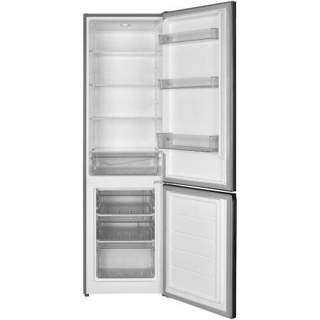 Combina frigorifica Tesla RC2600HXE, 262 l, Clasa E, Iluminare LED, dezghetare automata frigider, H 180 cm, Inox [2]