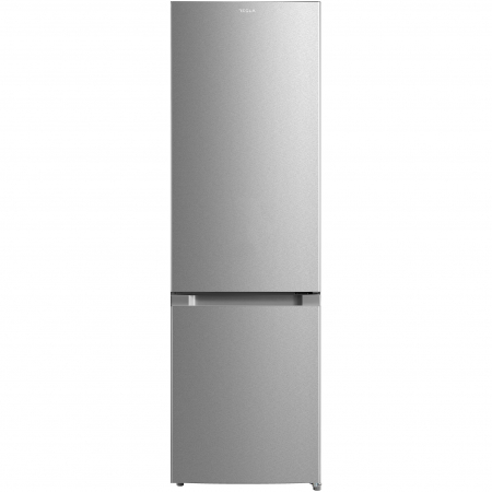 Electrocasnice mari - Combina frigorifica Tesla RC2600MXE, 262 l, Clasa E, Racire No Frost, Iluminare LED, H 177 cm,Inox