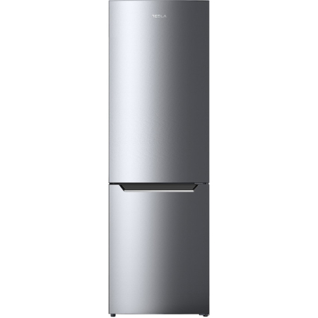 Combine Frigorifice - Combina frigorifica Tesla RC3201FHXE, 293 L, Clasa E, NO Frost, Inverter, Iluminare LED, H 186 cm Inox