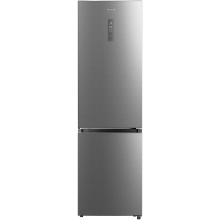 Combina frigorifica Tesla RC3800FMX, 378 l, Clasa E, Total No Frost, Display LED, H 201 cm, Inox [0]