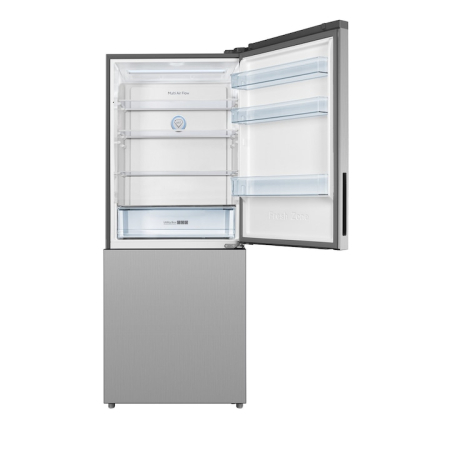 Combina frigorifica Tesla RC4201FTXE, 417L, Clasa E, Nofrost, Display electronic, Lumina LED, Usi reversibile, H 185 cm Inox [4]