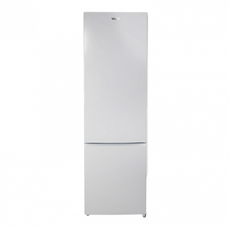 Combine Frigorifice - Combina frigorifica VIVAX CF-259ELF W, 262 L, Clasa E, Low Frost, Termostat reglabil, Iluminare LED, Suprafata painted metal, Usi reversibile, H 180 cm, Alb