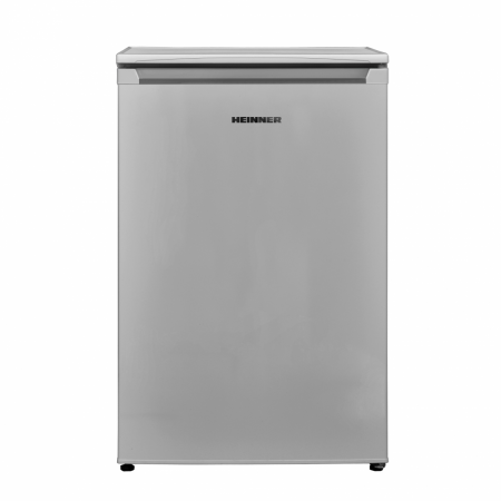 Congelatoare - Congelator Heinner HFF-V102SE++, 103 l, 3 sertare, Clasa E, Control mecanic, H 83.8 cm, Argintiu