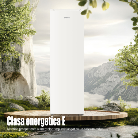 Congelator Samus SCGWE336NFE, 204 l, Full No Frost, Motor Inverter, Clasa E, Alb [5]