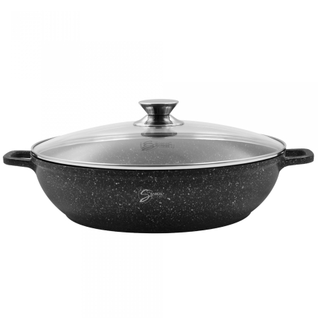 Oale si cratite - Cratita cu capac Samus, 28X 8 cm, 4.1l u2013 TOL281-CC, TOLEDO LINE, Inductie
