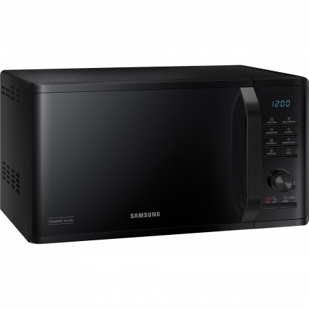 Cuptor cu microunde Samsung MS23K3515AK/OL, 23 l, 800 W, Auto cook, Quick Defrost, Interior ceramic, Child lock, Negru [1]
