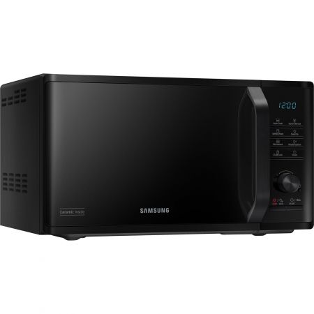 Cuptor cu microunde Samsung MS23K3515AK/OL, 23 l, 800 W, Auto cook, Quick Defrost, Interior ceramic, Child lock, Negru [2]