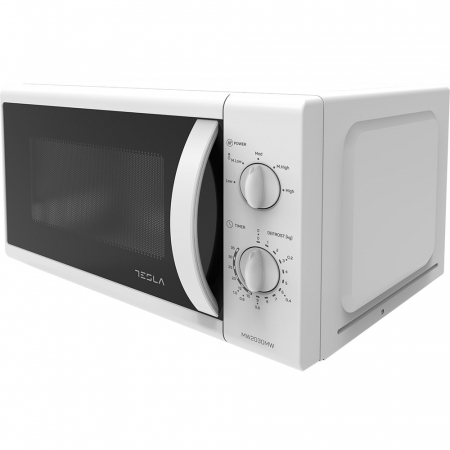 Cuptor cu microunde Tesla MW2030MW 20L, 700W, mecanic, Alb [1]