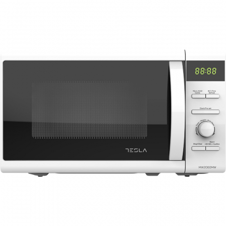 Cuptoare cu microunde - Cuptor cu microunde Tesla MW2060MW 20L, 700W, digital, Alb