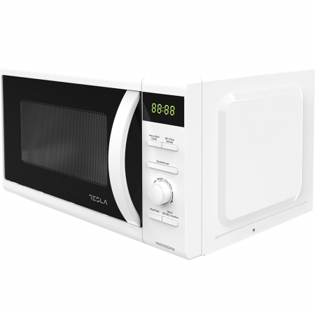 Cuptor cu microunde Tesla MW2060MW 20L, 700W, digital, Alb [1]