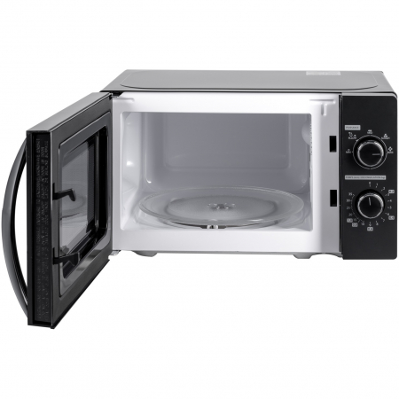 Cuptor cu microunde Toshiba MWP-MM20PBK, 20l, Control mecanic, 700W, 5 nivele putere, Iluminare LED, Negru [1]