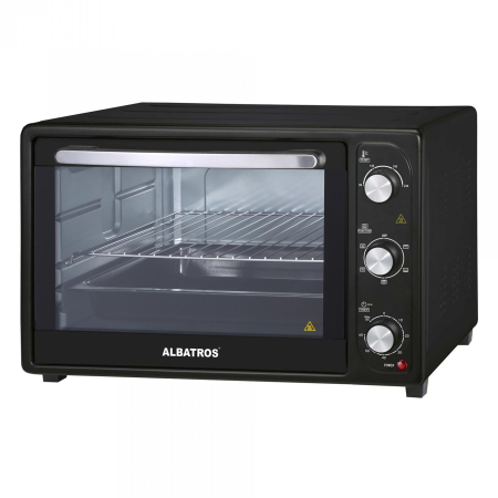 Cuptoare electrice - Cuptor electric Albatros A45B2, 45 l, Neagra